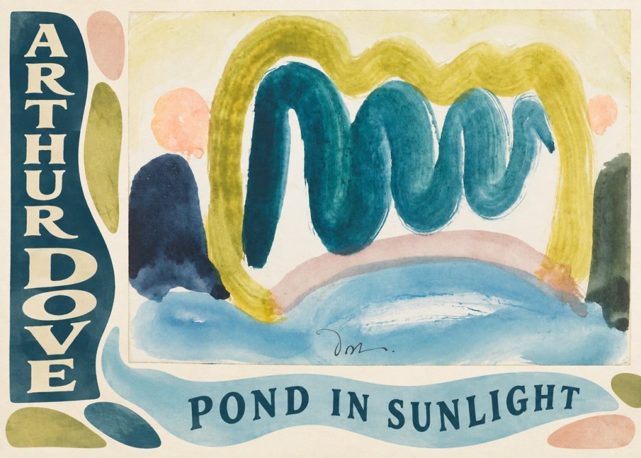 Arthur Dove Pond in Sunlight No2 - Plakát