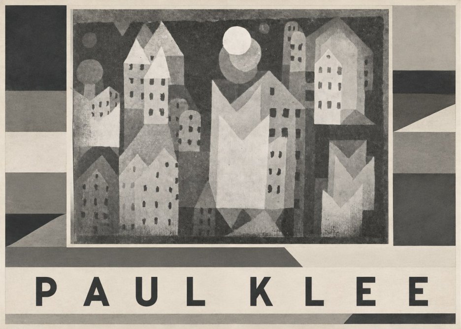 Paul Klee City of Churches No3 - Plakát