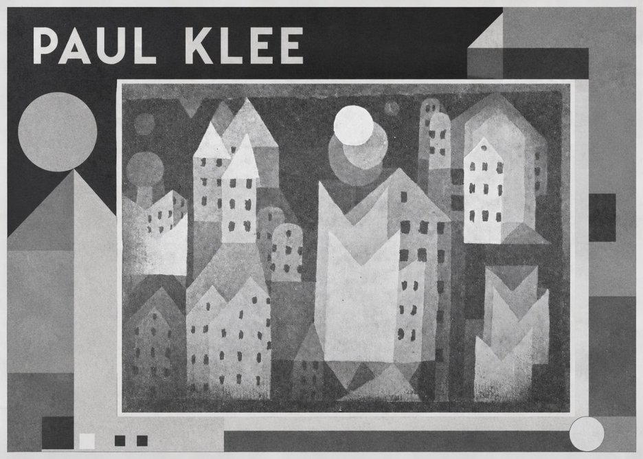 Paul Klee City of Churches No4 - Plakát