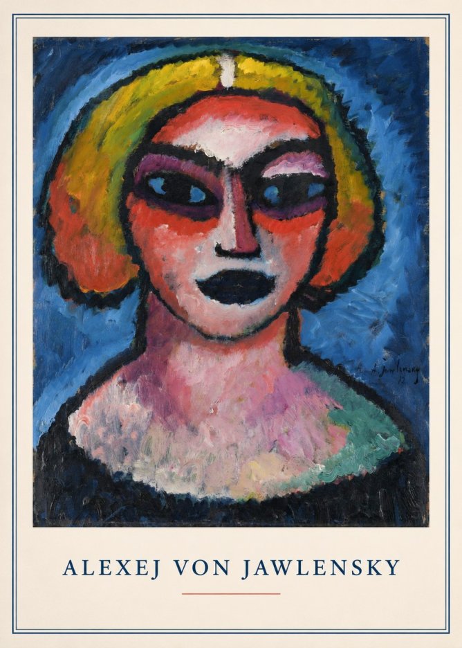Alexej von Jawlensky Alexej Von Jawlensky II No3 - Plakát