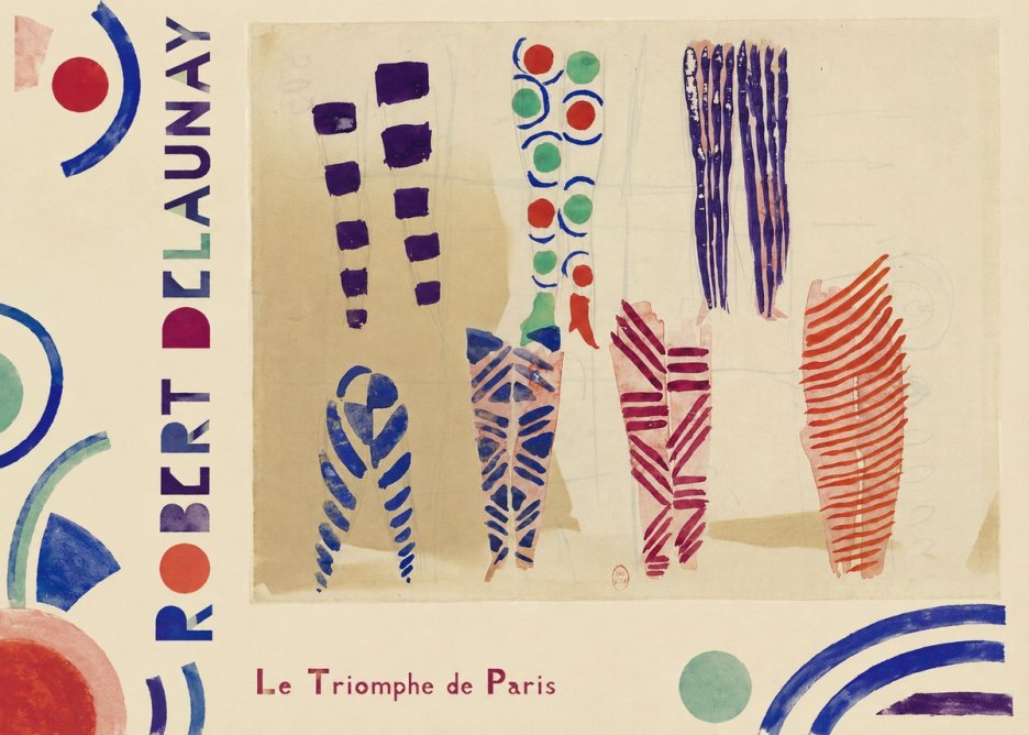 Robert Delaunay Le Triomphe De Paris IV No2 - Plakát