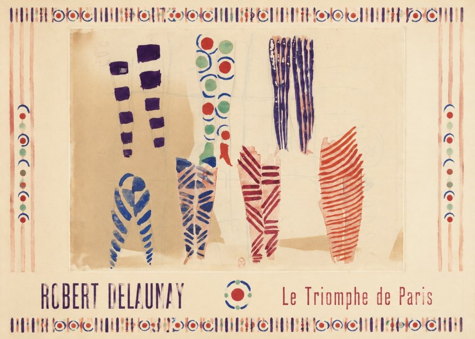 Robert Delaunay Le Triomphe De Paris IV No4 - Plakát