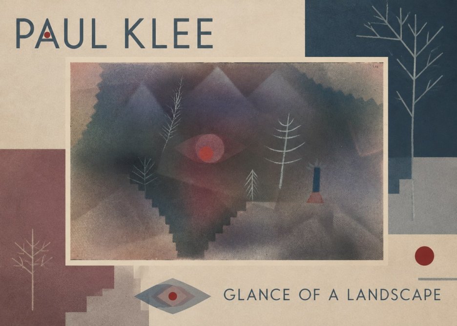 Paul Klee Glance of a Landscape No2 - Plakát