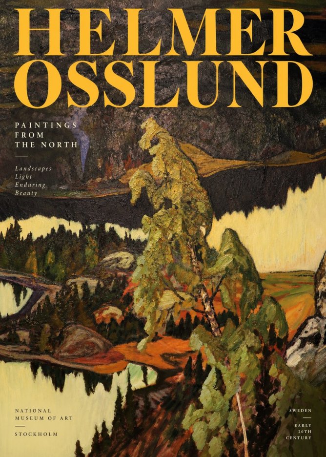 Helmer Osslund Northern Landscape No4 - Plakát
