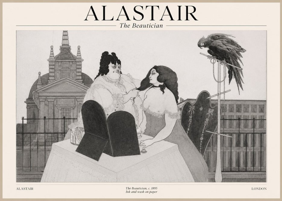 Alastair The Beautician No1 - Plakát