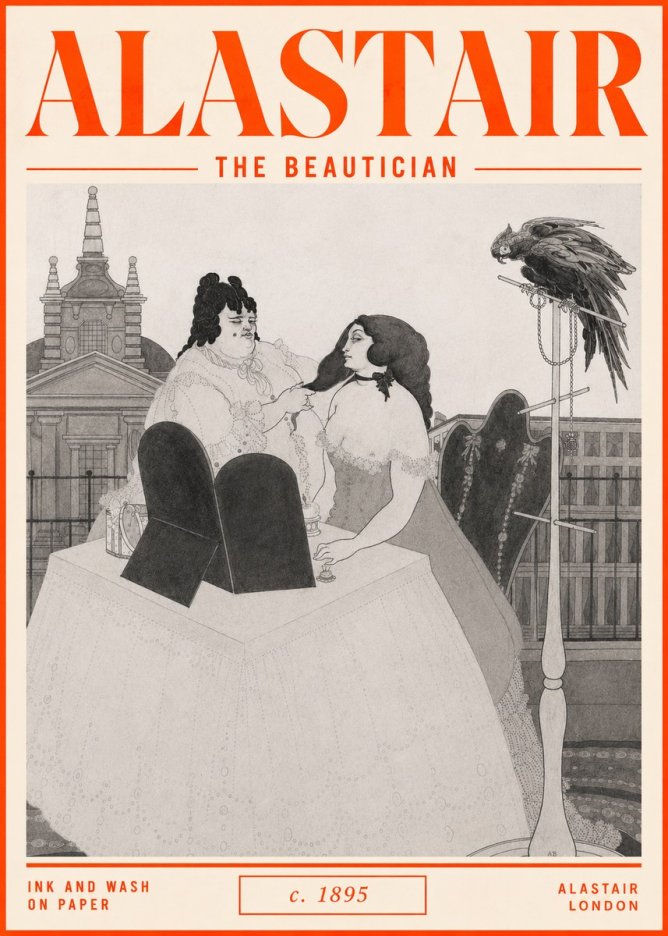 Alastair The Beautician No2 - Plakát