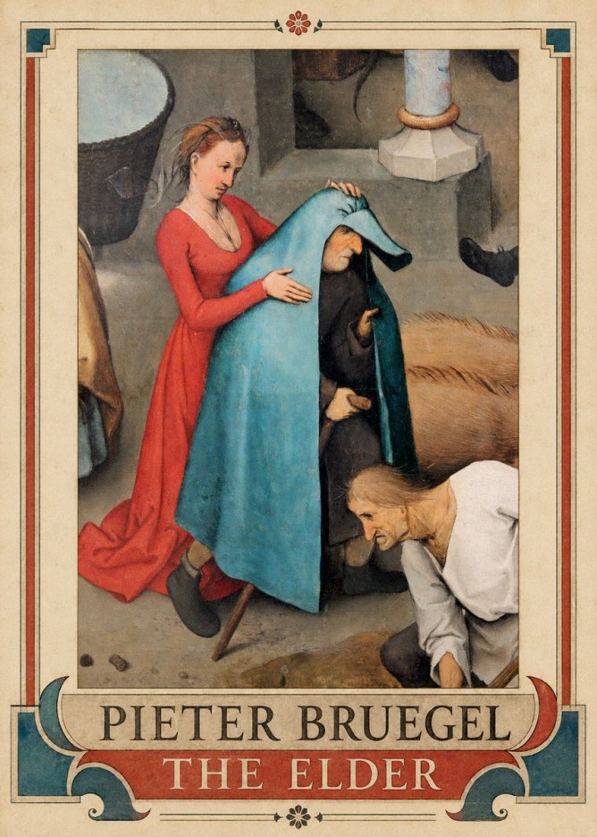 Pieter Bruegel The Blind Leading the Blind II No5 - Plakát