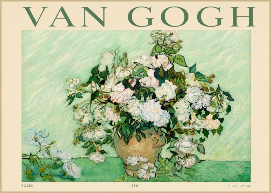 Van Gogh Roses II No2 - Plakát