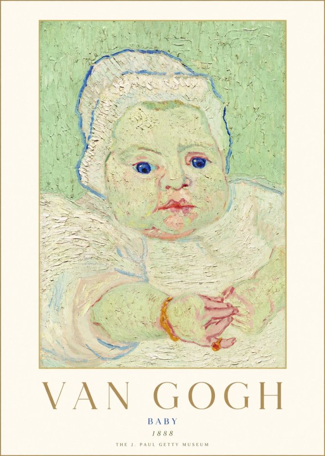 Van Gogh Baby No1 - Plakát