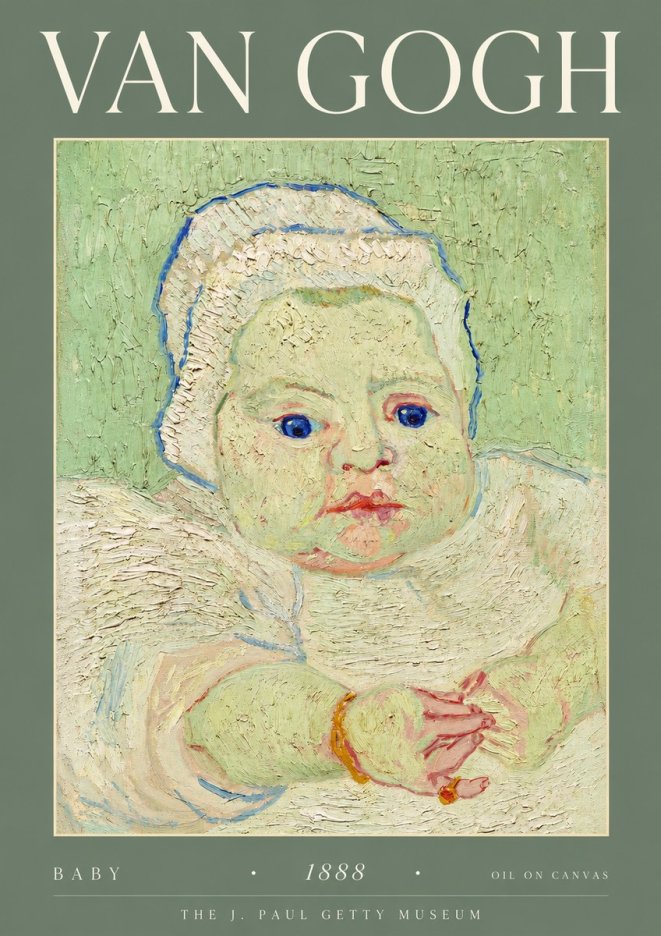 Van Gogh Baby No2 - Plakát