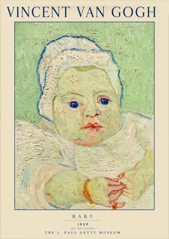 Van Gogh Baby No3 - Plakát