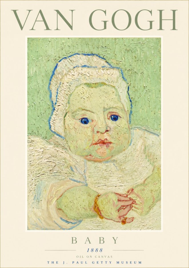 Van Gogh Baby No4 - Plakát