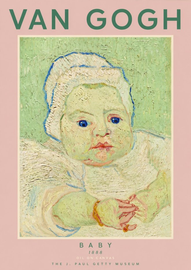 Van Gogh Baby No5 - Plakát