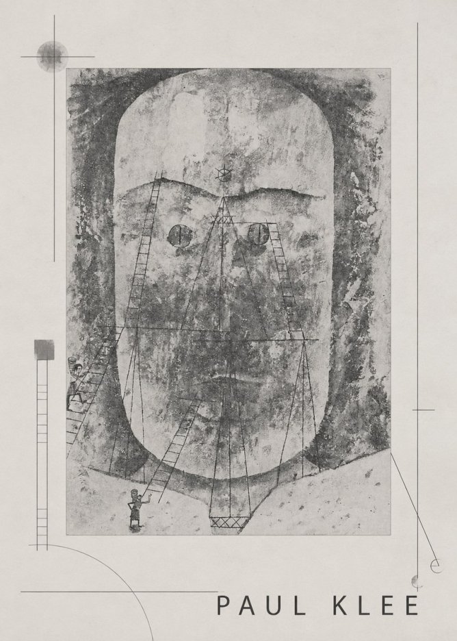 Paul Klee Monument in the Fertile Land No1 - Plakát