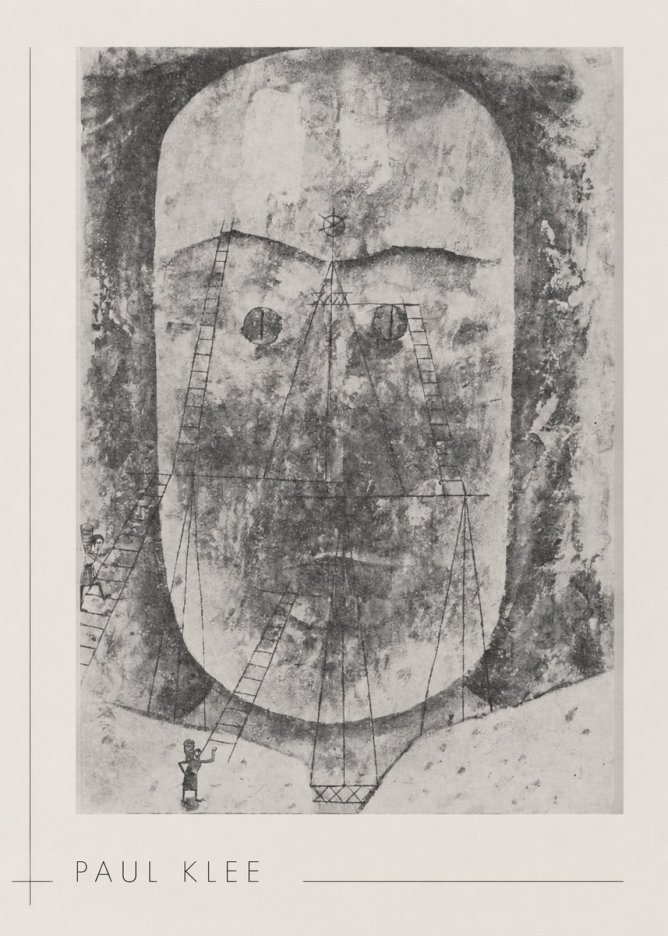 Paul Klee Monument in the Fertile Land No3 - Plakát