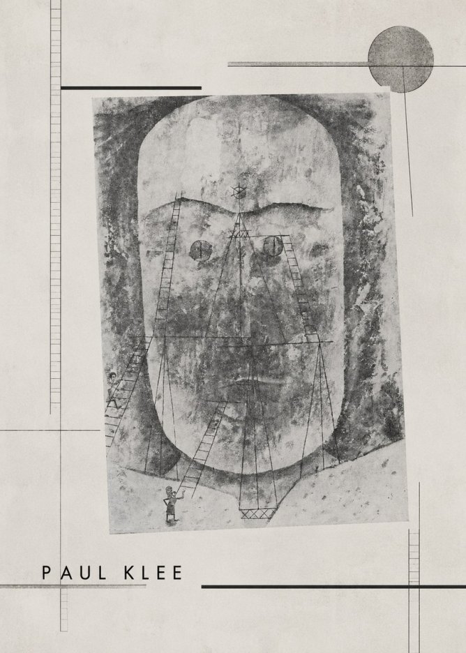 Paul Klee Monument in the Fertile Land No4 - Plakát
