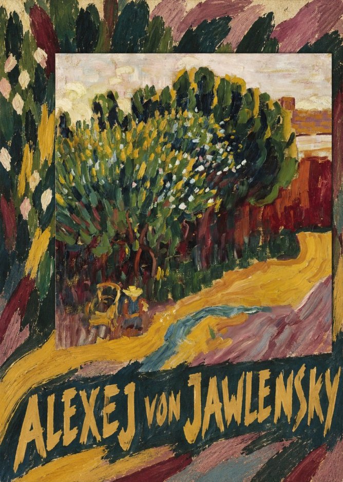 Alexej von Jawlensky Park Landscape (Murnau) No5 - Plakát