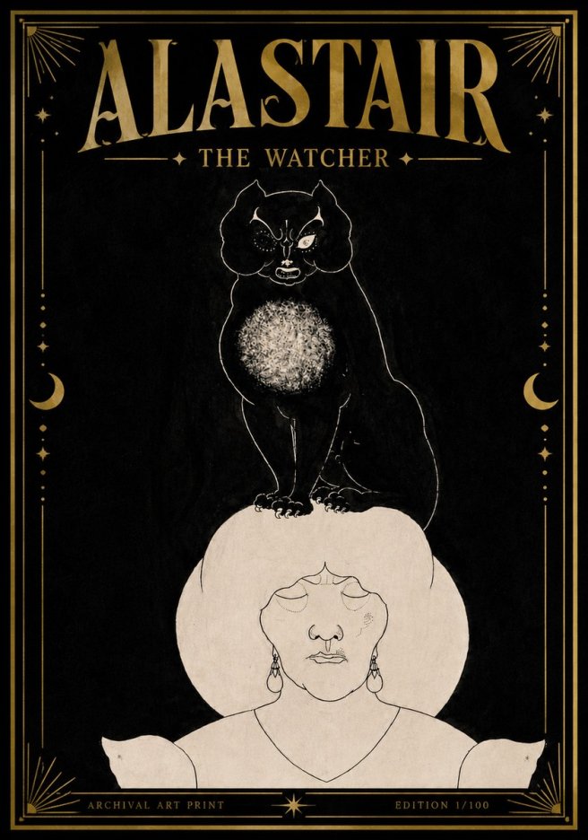 Alastair The Watcher No5 - Plakát