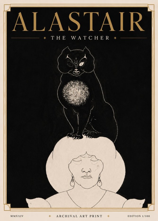 Alastair The Watcher No6 - Plakát