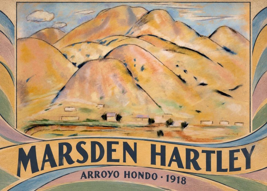 Marsden Hartley Arroyo Hondo No3 - Plakát