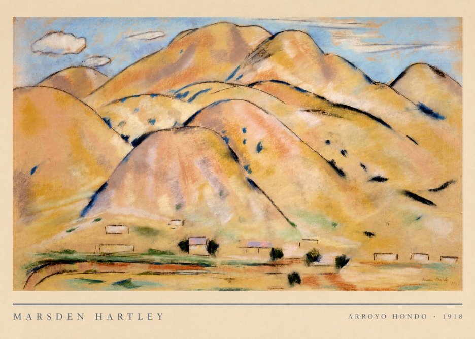 Marsden Hartley Arroyo Hondo No5 - Plakát