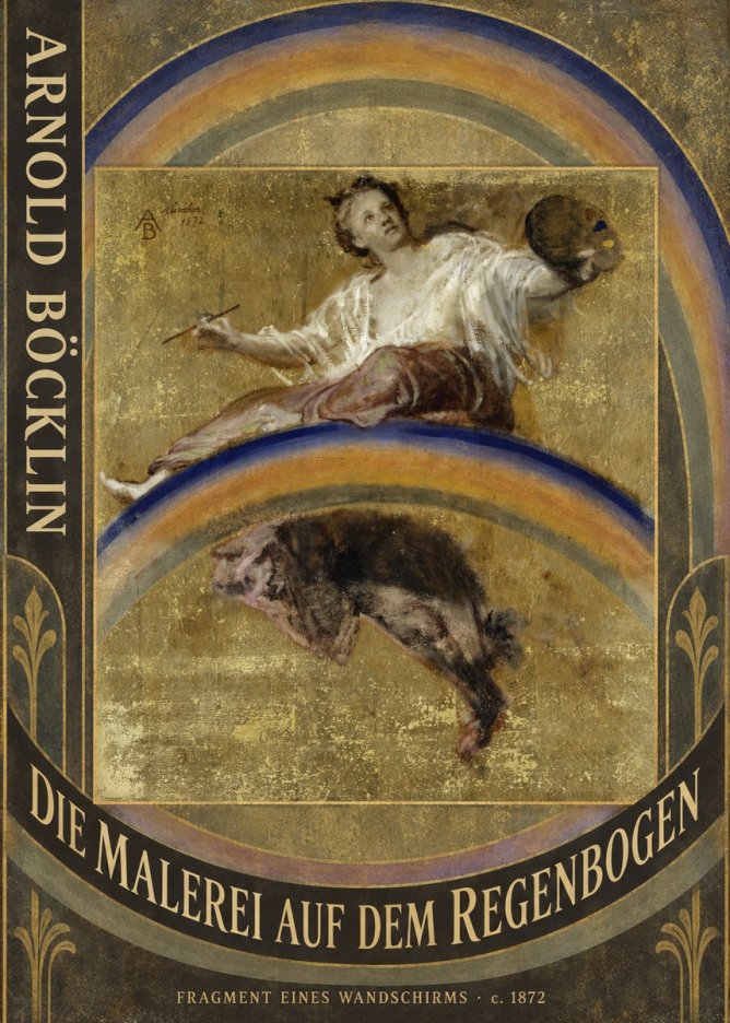 Arnold Böcklin Die Malerei Auf Dem Regenbogen No5 - Plakát
