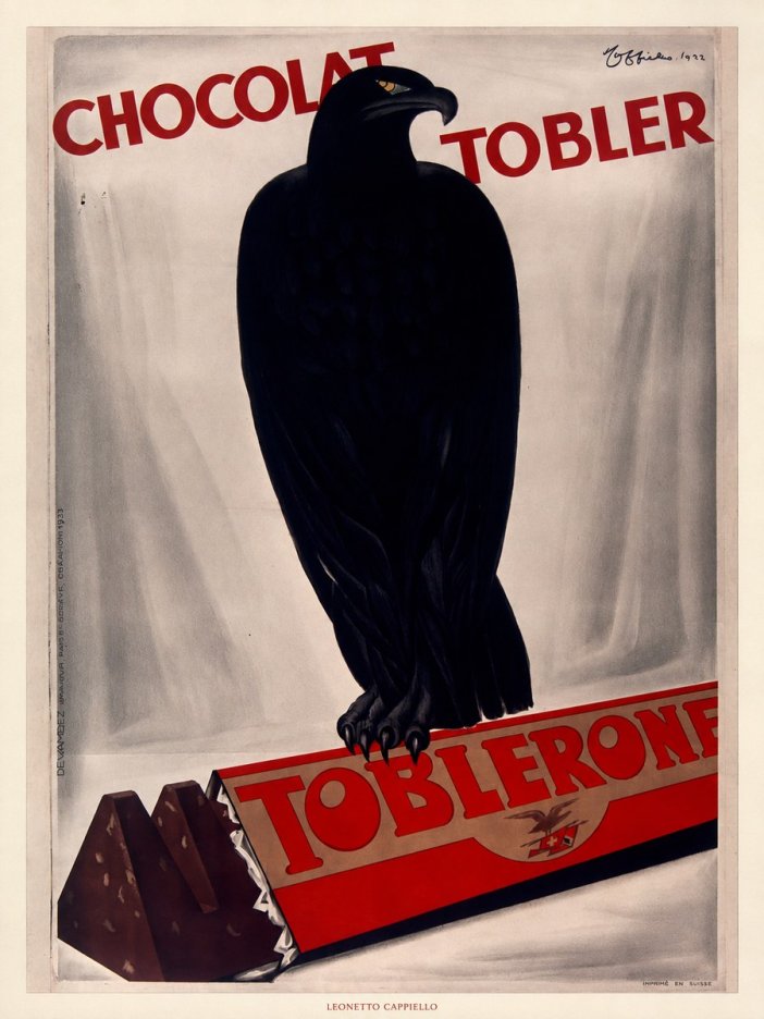 Leonetto Cappiello Chocolat Tobler No5 - Plakát