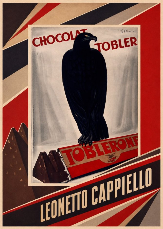 Leonetto Cappiello Chocolat Tobler No6 - Plakát