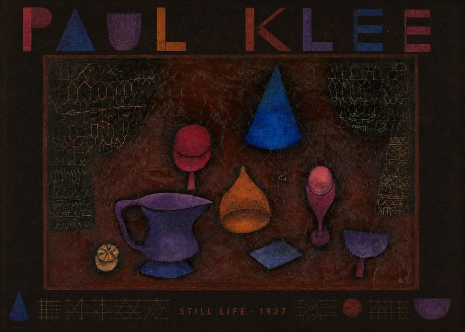 Paul Klee Still Life No5 - Plakát