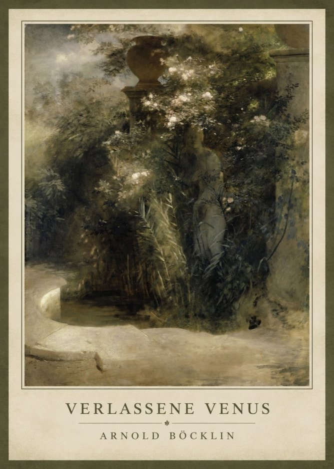 Arnold Böcklin Verlassene Venus No3 - Plakát