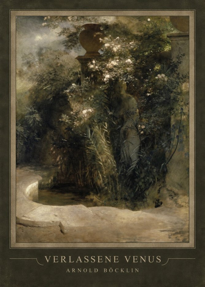 Arnold Böcklin Verlassene Venus No4 - Plakát
