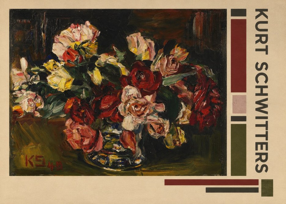 Kurt Schwitters Flower Still Life No2 - Plakát
