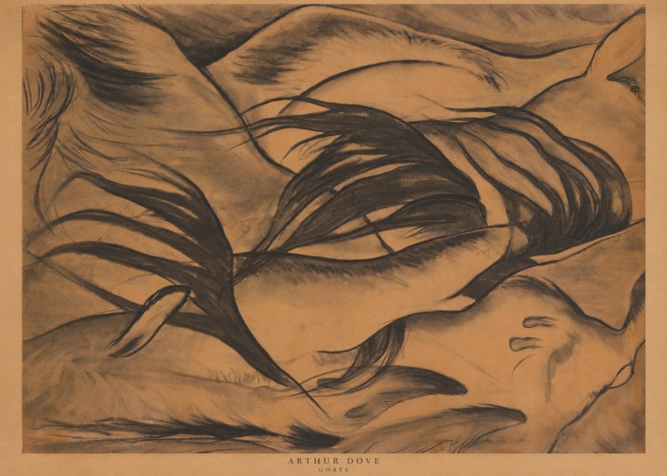 Arthur Dove Goats No6 - Plakát