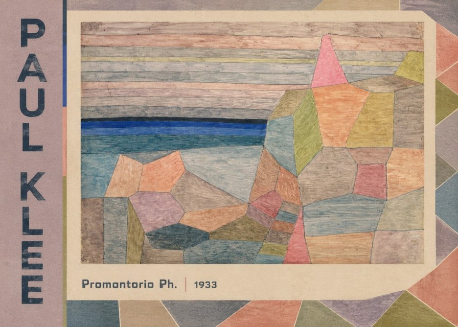 Paul Klee Promontorio Ph. No2 - Plakát