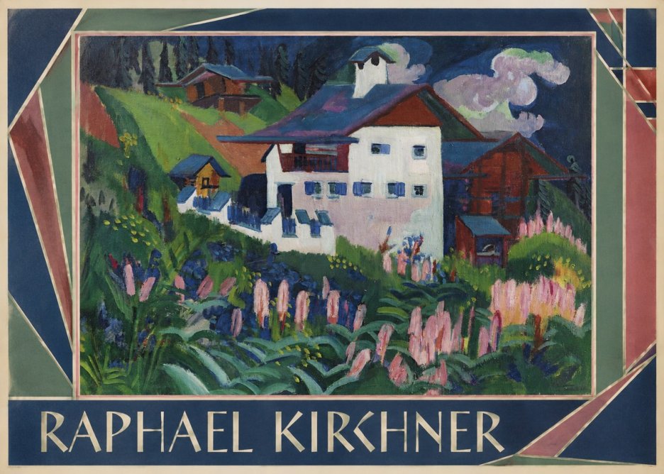 Raphael Kirchner Tiroler Haus No1 - Plakát