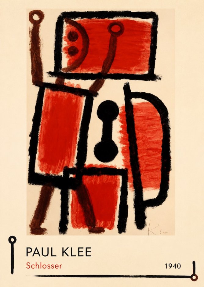 Paul Klee Schlosser No1 - Plakát