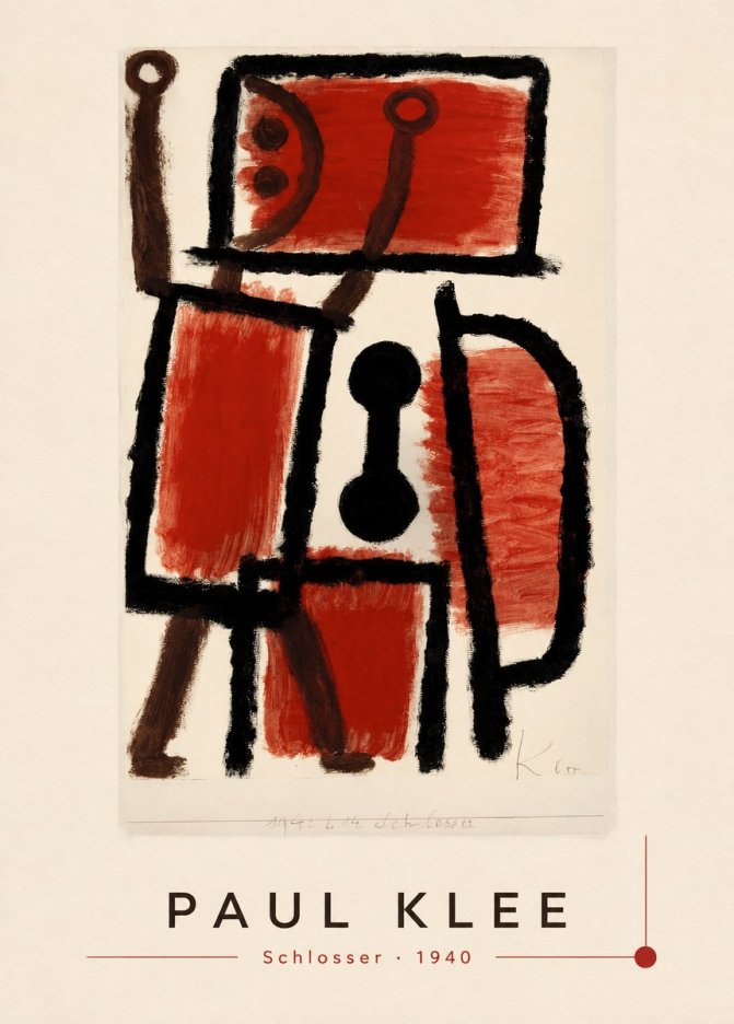 Paul Klee Schlosser No3 - Plakát