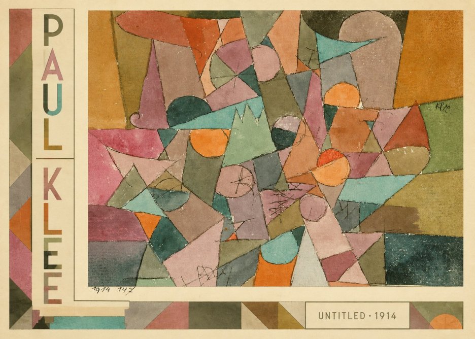 Paul Klee Untitled No2 - Plakát