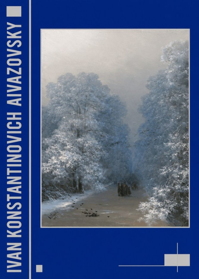 Ivan Konstantinovich Aivazovsky Winter Forest No2 - Plakát