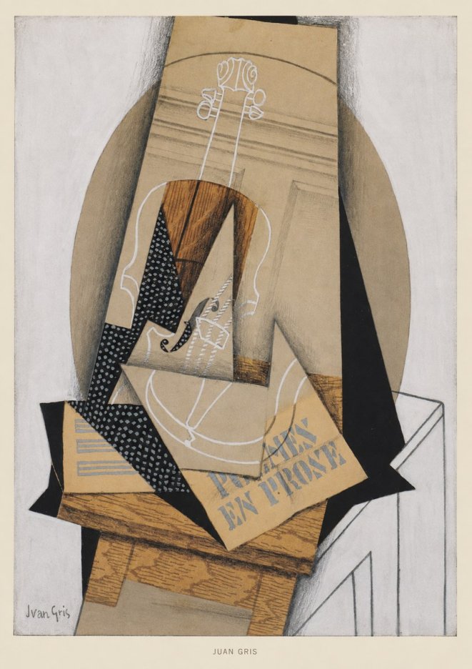 Juan Gris Poèmes En Prose No6 - Plakát