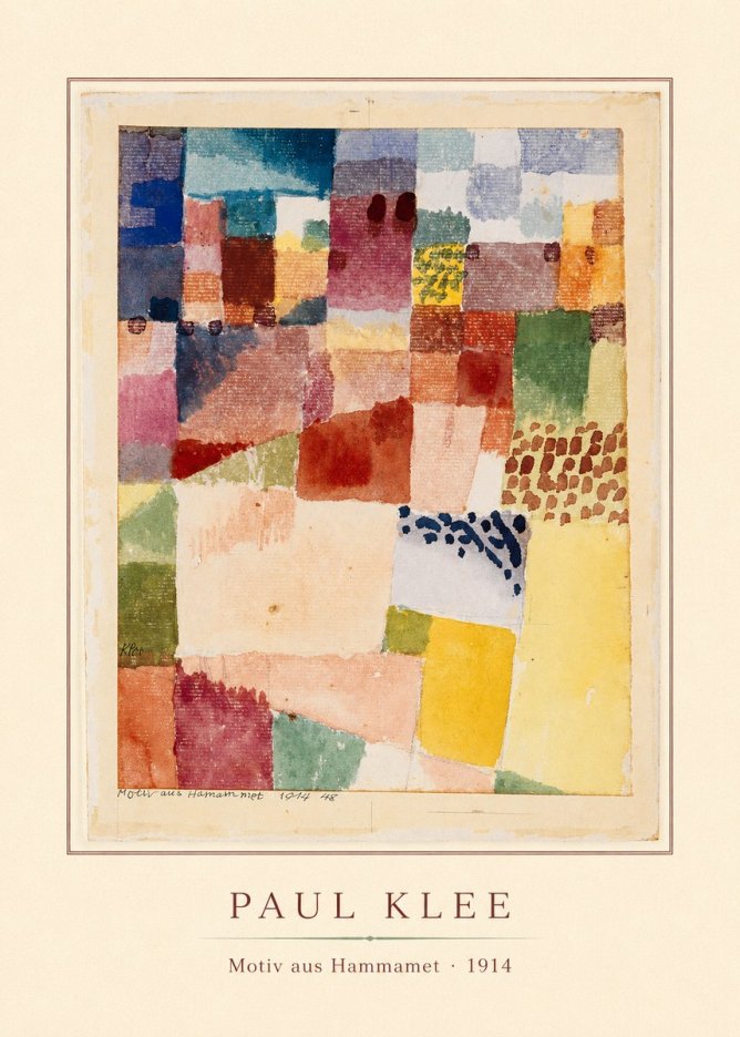 Paul Klee Motiv Aus Hammamet No3 - Plakát