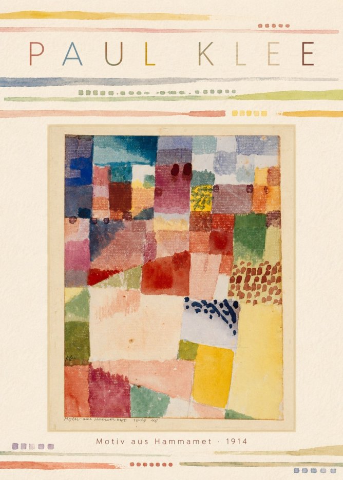 Paul Klee Motiv Aus Hammamet No6 - Plakát