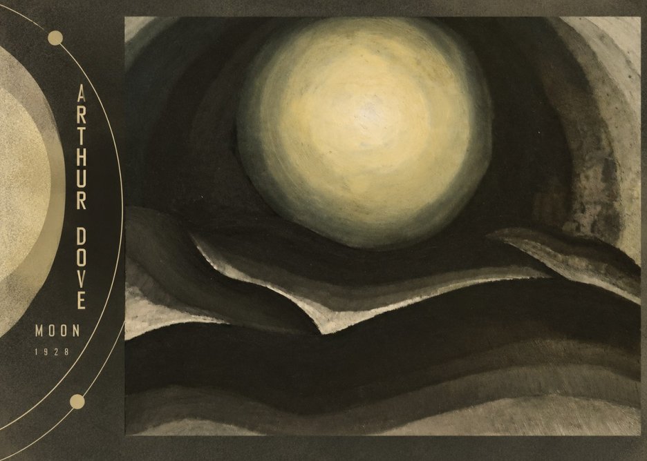 Arthur Dove Moon No5 - Plakát