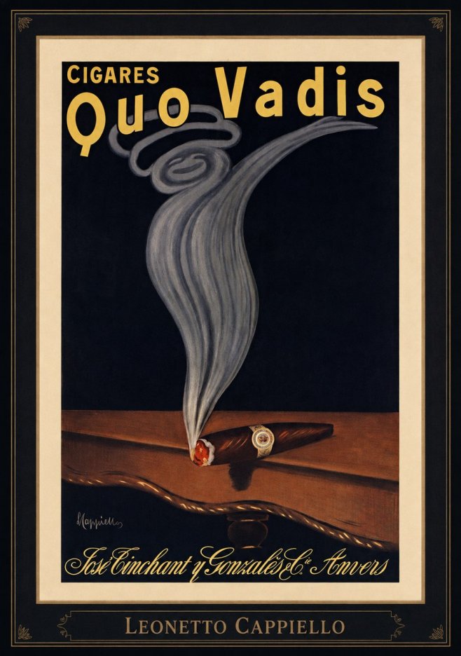 Leonetto Cappiello Quo Vadis No1 - Plakát