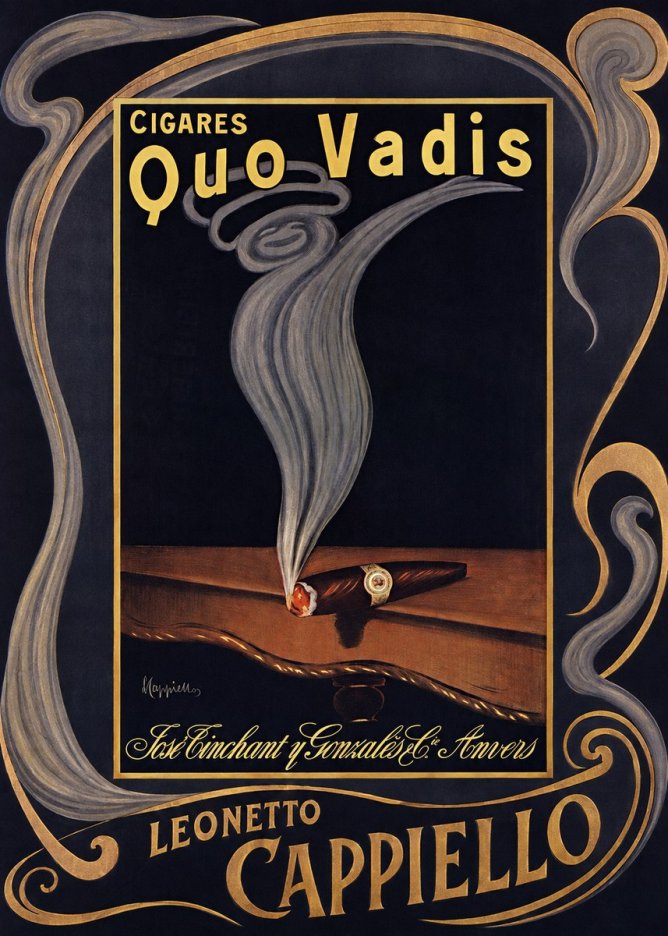 Leonetto Cappiello Quo Vadis No2 - Plakát