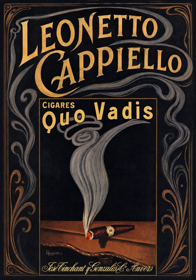 Leonetto Cappiello Quo Vadis No4 - Plakát