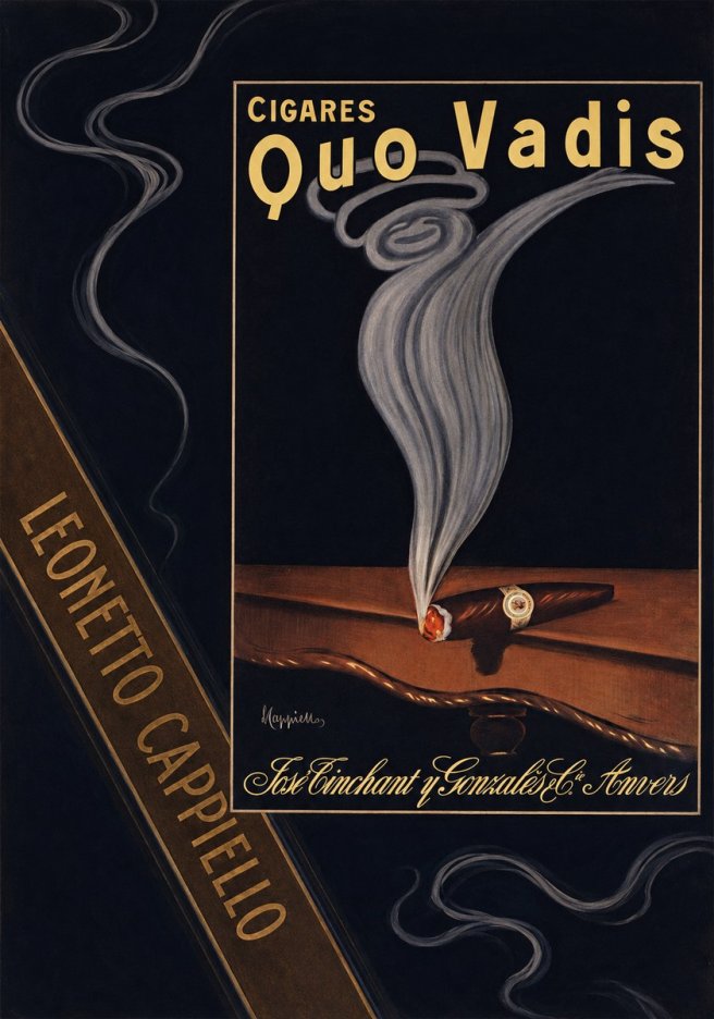 Leonetto Cappiello Quo Vadis No5 - Plakát
