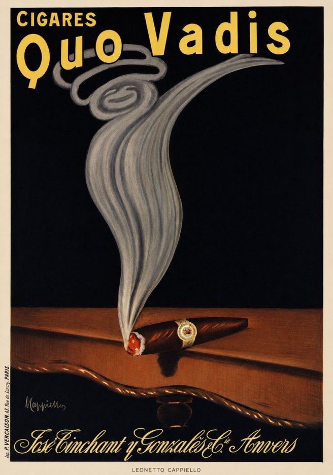 Leonetto Cappiello Quo Vadis No6 - Plakát