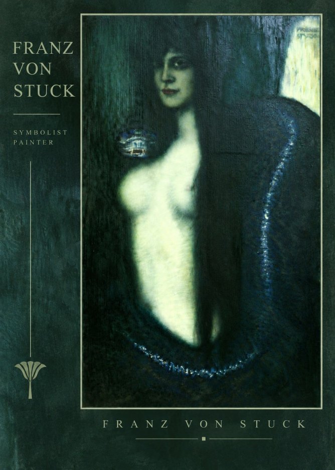 Franz von Stuck Die Sünde No5 - Plakát