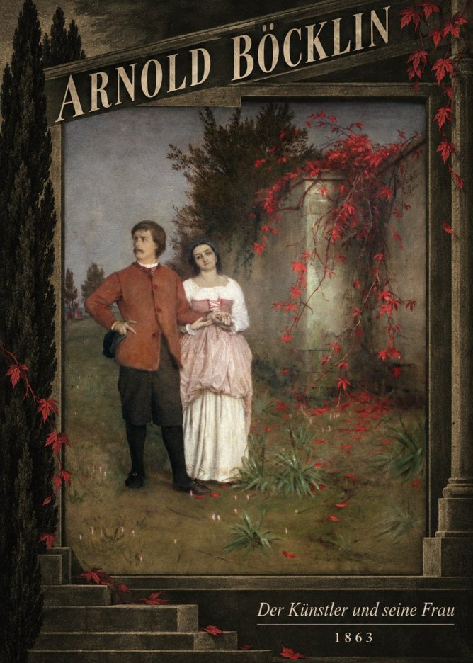 Arnold Böcklin Der Künstler Und Seine Frau No5 - Plakát